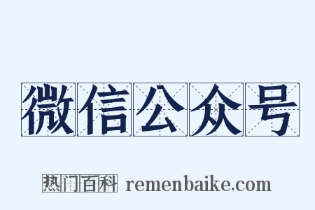 微信公众号是什么意思的图片
